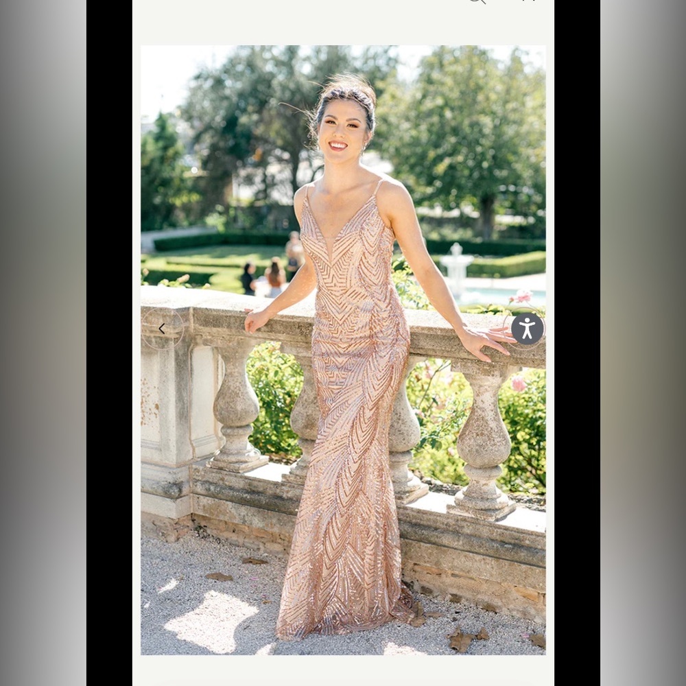 Reverly Camilla Geo Sequins Dress